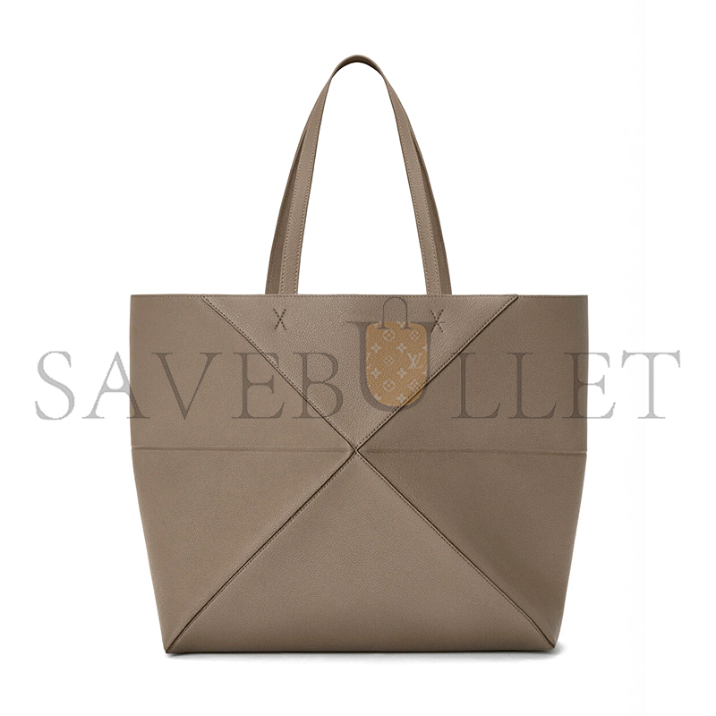 LOEWE LARGE HORIZONTAL PUZZLE FOLD TOTE IN SOFT GRAINED CALFSKIN A779PTWX01 (37*33*14.5cm)